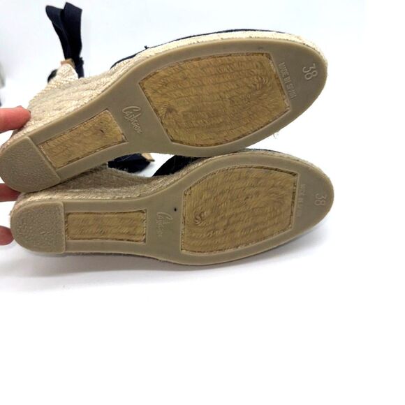 Castaner Carina Wedge Espadrille - Navy 38/7 - Picture 7 of 13